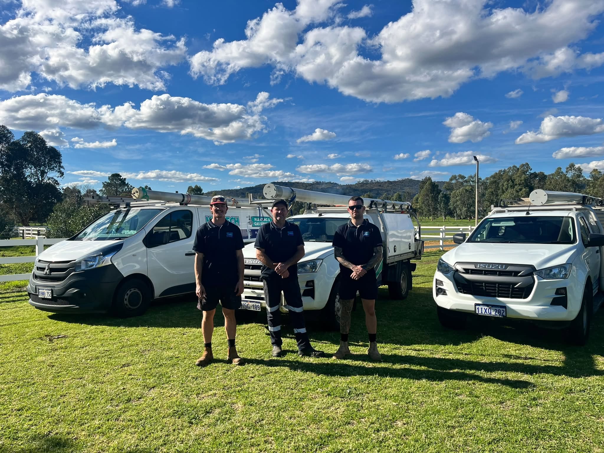 The Kel-Tech plumbing and gas team